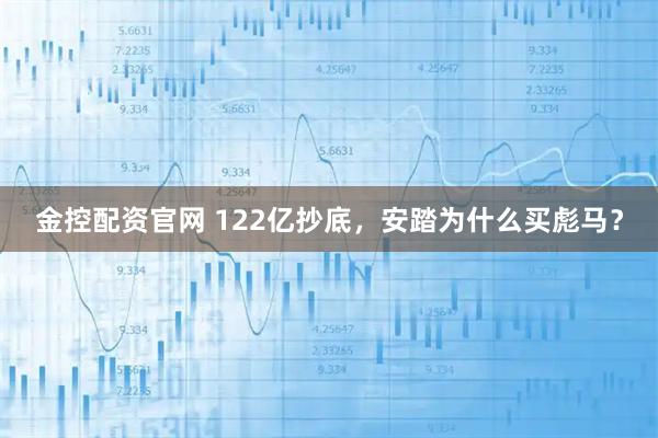 金控配资官网 122亿抄底，安踏为什么买彪马？